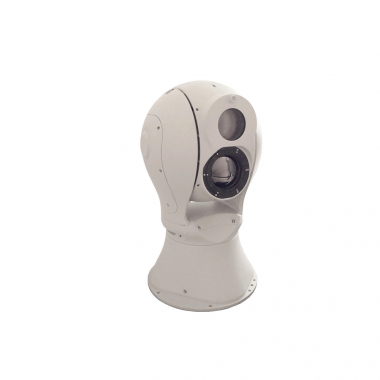 Охлаждаемая средневолновая инфракрасная (MWIR) тепловизионная PTZ-камера наблюдения с гиростабилизатором и возможностью индивидуальной настройки, способная обнаруживать транспортные средства на расстоянии 20 км и дроны, предназначенная для видеонаблюдения