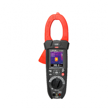Профессиональные токовые клещи AC/DC True RMS с инфракрасным тепловизором 80x80 серии DT-9481/9581