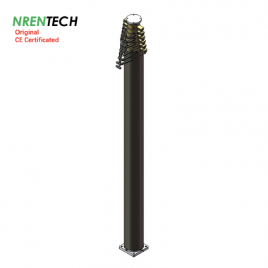 Пневматическая телескопическая мачта с замком NR-3.3-15-150L-7S-98-229