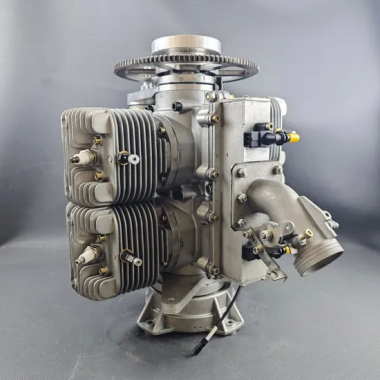 Четырехцилиндровый бензиновый двухтактный двигатель JRDT 700CC для радиоуправляемого дрона с электрическим стартером и электронной системой впрыска топлива (EFI), металлической конструкцией