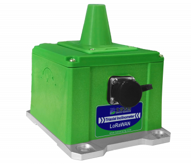 Беспроводной датчик наклона с сухой батареей одноразового использования LoRaWAN LWHD-WM400