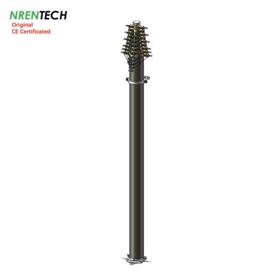 Запираемая пневматическая телескопическая мачта NR-4.2-25-30L-10S-51-229