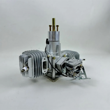 Высокоскоростной 120CC подвесной двухцилиндровый двухтактный бензиновый двигатель для БПЛА, двигатель внутреннего сгорания для радиоуправляемого самолёта, модели и скоростного катера