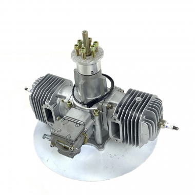 Для вертолётного БПЛА JRDT‑170 170CC двухцилиндровый двухтактный поршневой двигатель для дрона с высокой мощностью