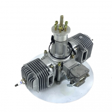 Для вертолётного БПЛА JRDT‑170 170CC двухцилиндровый двухтактный поршневой двигатель для дрона с высокой мощностью