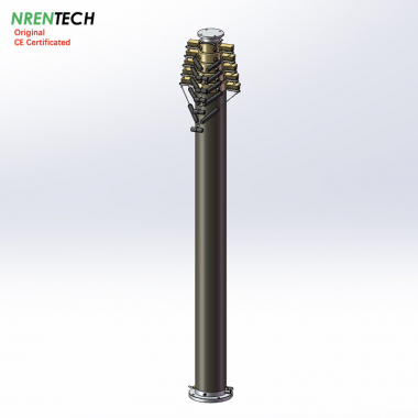 Пневматическая телескопическая мачта NR-2.2-9-100L-6S-82-180
