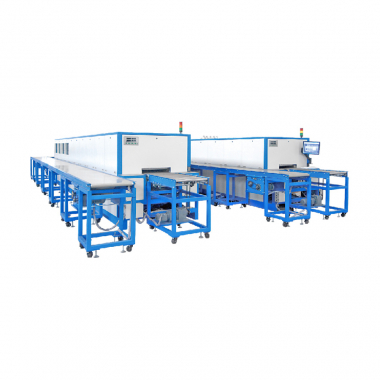 Печь с сетчатой лентой