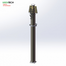 Запираемая пневматическая телескопическая мачта NR-2.4-10-100L-6S-82-180