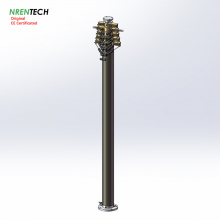 Пневматическая телескопическая мачта с замком NR-2.4-10-30L-6S-51-140