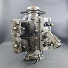 Четырехцилиндровый бензиновый двухтактный двигатель JRDT 700CC для радиоуправляемого дрона с электрическим стартером и электронной системой впрыска топлива (EFI), металлической конструкцией