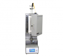 Лабораторная вакуумная вертикальная трубчатая печь 1200 ℃ для псевдоожиженного слоя-CY-V1200-60IT