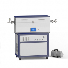 Система CVD низкого вакуума с тремя зонами нагрева 1200 ℃ с 3-канальным поплавковым расходомером для подачи газа CY-O1200-50IIIT-3F-LV