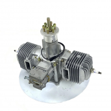 Для вертолётного БПЛА JRDT‑170 170CC двухцилиндровый двухтактный поршневой двигатель для дрона с высокой мощностью